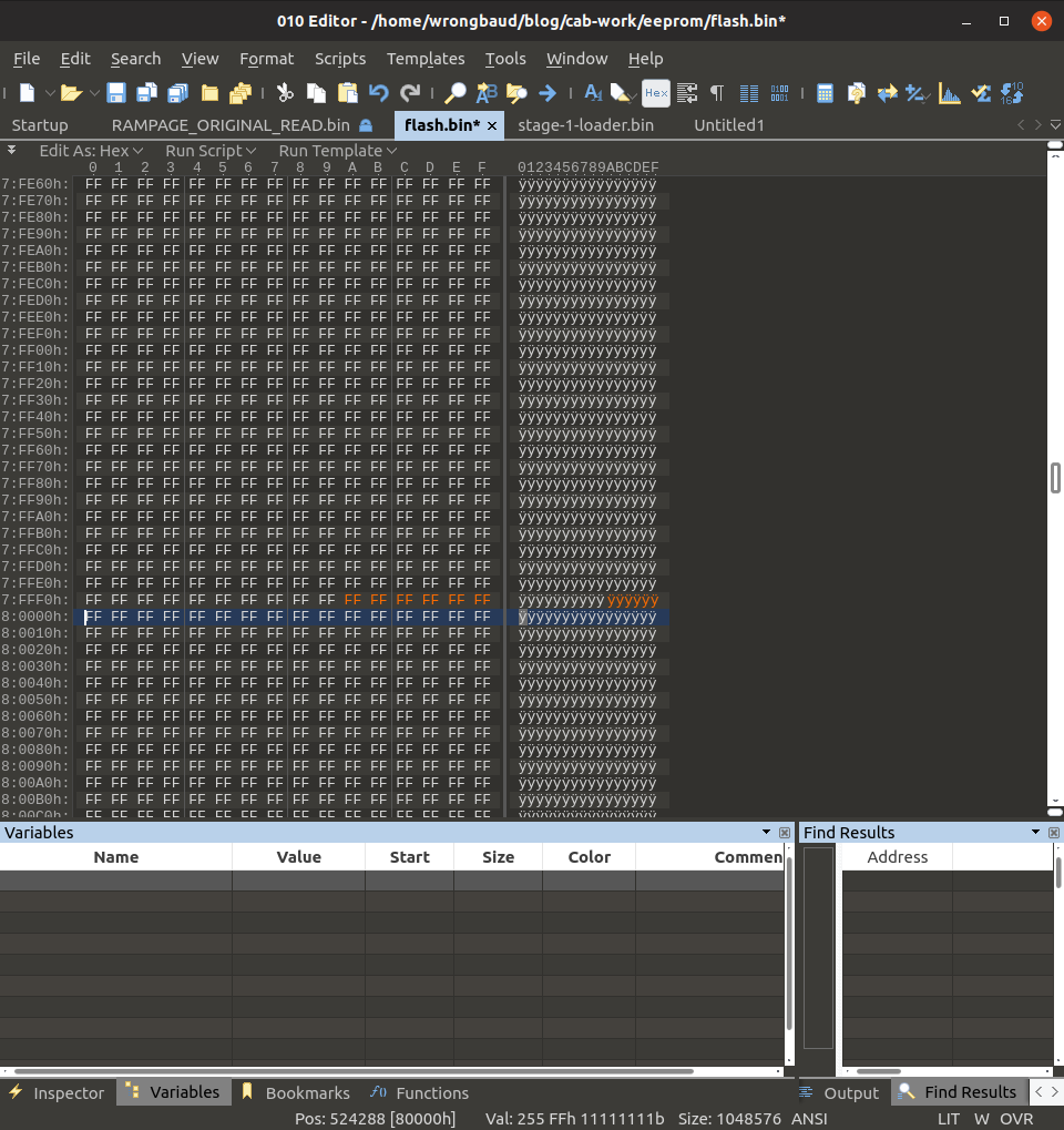 Replace Vector Table